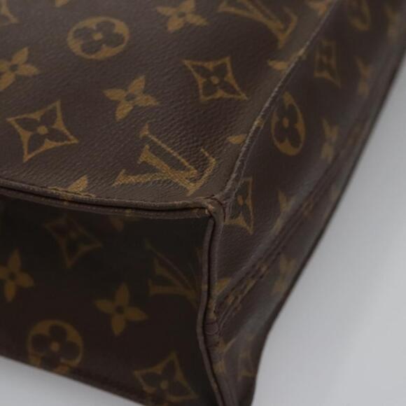 LOUIS VUITTON Monogram Sac Plat Hand Bag M51140 - Picture 9 of 16